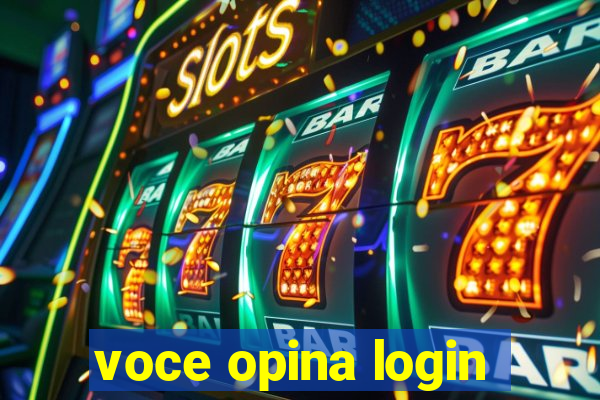 voce opina login